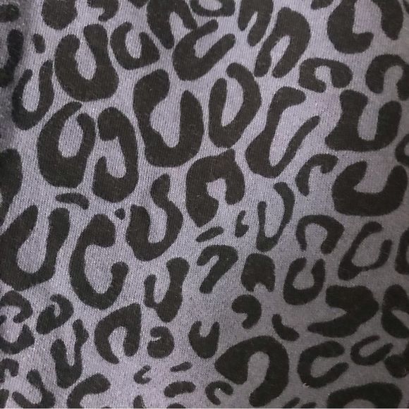 TIME AND TRUE Jersey Purple & Black Long Sleeves Size S - Picture 3 of 5